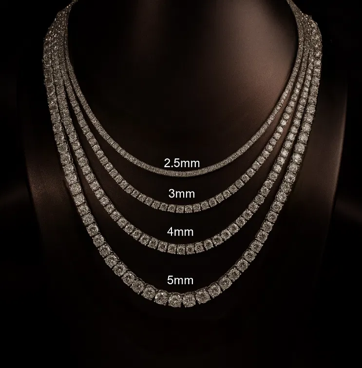 Classic Tennis Necklace view 5